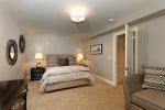 Fourth bedroom features Queen